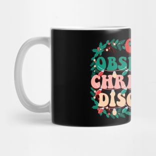 OCD Obsessive Christmas Disorder Mug